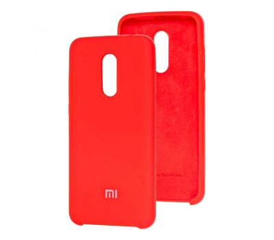 Чохол для Xiaomi Redmi 5 Plus Silky Soft Touch червоний