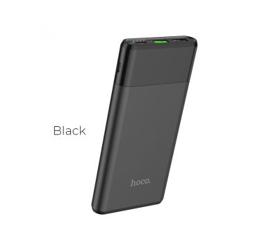 Зовнішній акумулятор PowerBank Hoco J58 10000mAh black