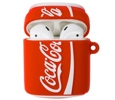Чохол для AirPods Coca-Cola "червоний"