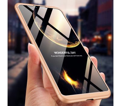 Чохол GKK LikGus для Xiaomi Mi 8 Lite 360 ​​золотистий 1325856