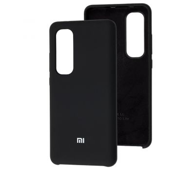 Чохол Silicone для Xiaomi Mi Note 10 Lite Premium чорний