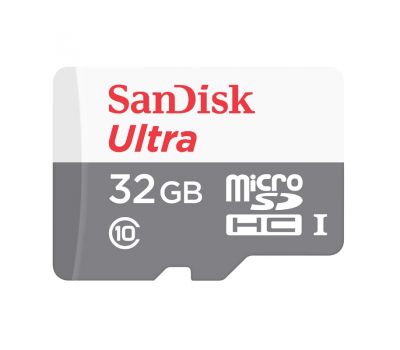 Карта пам'яті micro SanDisk Ultra 32 Gb/cl 10/(UHS-1) (80Mb/s)