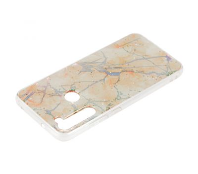 Чохол для Xiaomi Redmi Note 8T силікон marble білий 1333849