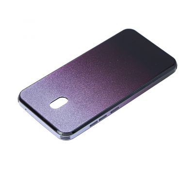 Чохол для Xiaomi Redmi 8A Ambre glass "чорно-бузковий" 1334036