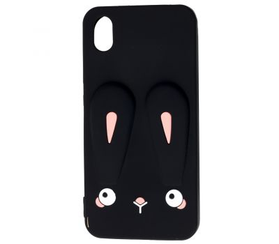 Чохол 3D для Xiaomi Redmi 7A Rabbit чорний