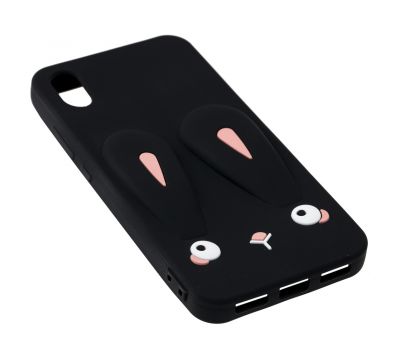 Чохол 3D для Xiaomi Redmi 7A Rabbit чорний 1335020