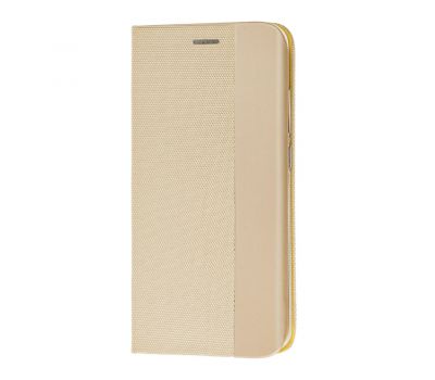 Чохол книжка Samsung Galaxy A10s (A107) Premium HD золотистий