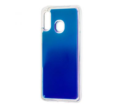 Чохол для Samsung Galaxy A40 (A405) "рідкий пісок" синій