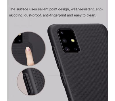 Чохол Nillkin Matte для Samsung Galaxy A51 (A515) чорний 1341053