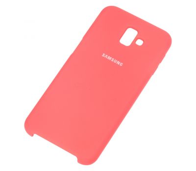 Чохол для Samsung Galaxy J6+ 2018 (J610) Silky яскраво рожевий 1342433