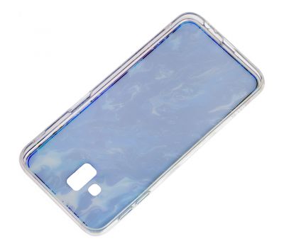 Чохол для Samsung Galaxy J6+ 2018 (J610) Art confetti "мармур синій" 1342583