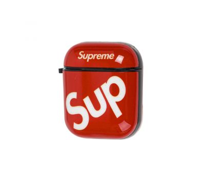 Чохол для AirPods Young Style "supreme red" 1342826
