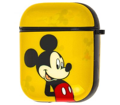 Чохол для AirPods Young Style Mickey Mouse жовтий 1342974