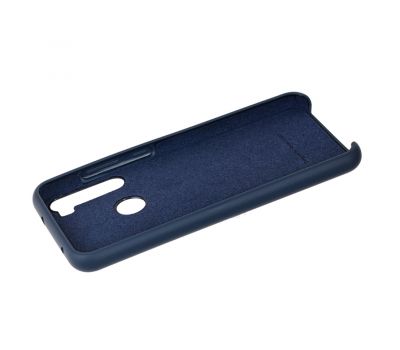 Чохол для Xiaomi Redmi Note 8T Silky Soft Touch темно-синій 1342246