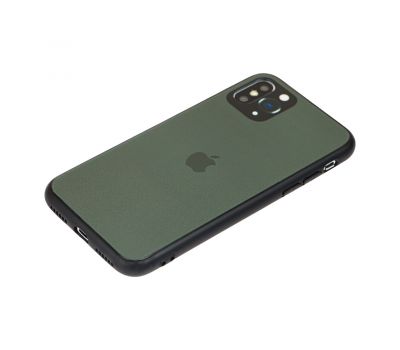 Чохол для iPhone X / Xs чорний зелений 1345315