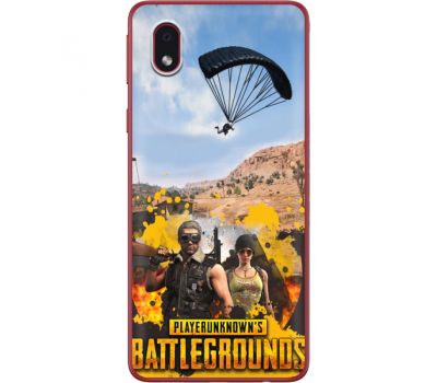 Силіконовий чохол Remax Samsung A013 Galaxy A01 Core Pubg parachute