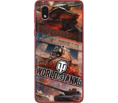 Силіконовий чохол Remax Samsung A013 Galaxy A01 Core World Of Tanks