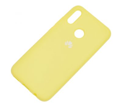 Чохол для Huawei P Smart 2019 Silicone Full лимонний 1351528
