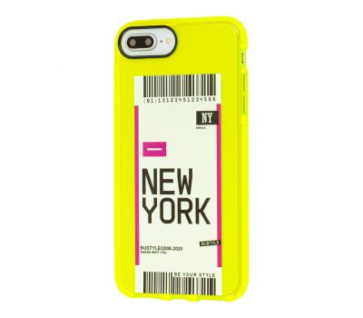 Чохол для iPhone 7 Plus / 8 Plus Acid Yellow New York