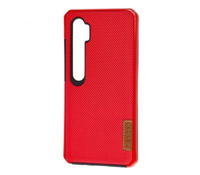 Чохол для Xiaomi  Mi Note 10 / Mi CC9 Pro Spigen grid червоний