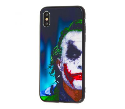 Чохол для iPhone X / Xs glass new "Joker"