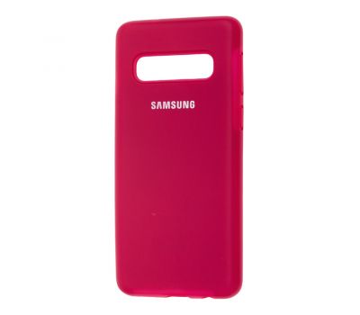 Чохол для Samsung Galaxy S10 (G973) Silicone Full бордовий / Marsala 1358719
