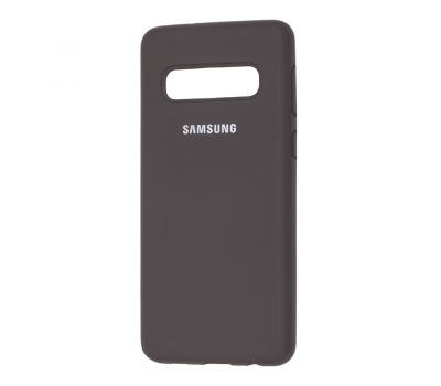 Чохол для Samsung Galaxy S10 (G973) Silicone Full оливковий 1358724