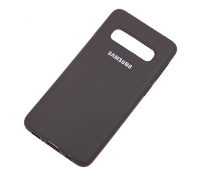 Чохол для Samsung Galaxy S10 (G973) Silicone Full оливковий 1358725