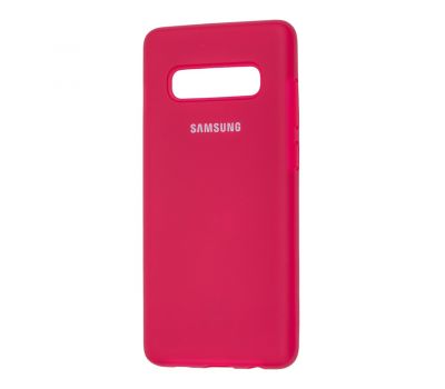 Чохол для Samsung Galaxy S10+ (G975) Silicone Full вишневий 1358758