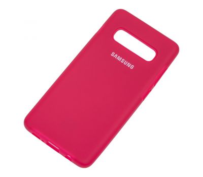 Чохол для Samsung Galaxy S10+ (G975) Silicone Full вишневий 1358759