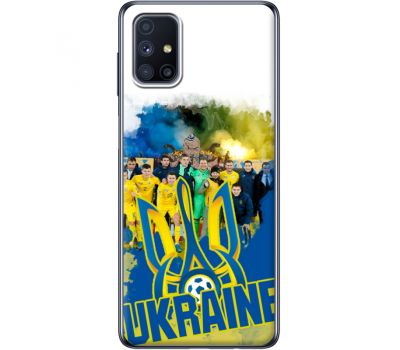 Силіконовий чохол Remax Samsung M515 Galaxy M51 Ukraine national team