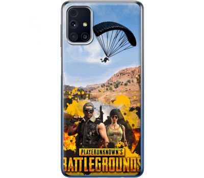 Силіконовий чохол Remax Samsung M317 Galaxy M31s Pubg parachute