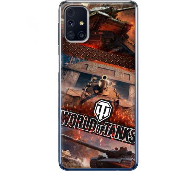 Силіконовий чохол Remax Samsung M317 Galaxy M31s World Of Tanks