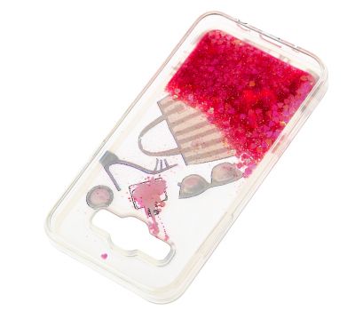 Чохол для Samsung Galaxy J5 (J500) вода рожевий "сумочка" 1362023