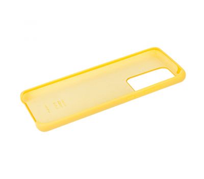 Чохол для Samsung Galaxy S20 Ultra (G988) Silky Soft Touch "жовтий" 1366769