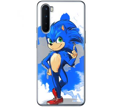 Силіконовий чохол Remax OnePlus Nord Sonic Blue