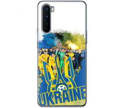 Силіконовий чохол Remax OnePlus Nord Ukraine national team