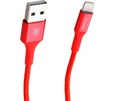 Кабель USB Baseus Shining Lightning Cable 2.0A (1m) красный