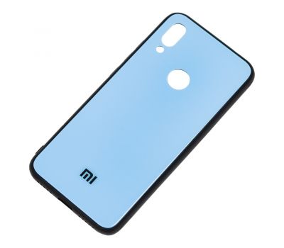 Чохол для Xiaomi Redmi 7 original glass блакитний 1373184