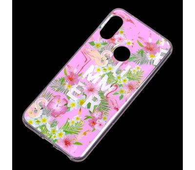 Чохол для Xiaomi Redmi 6 Pro / Mi A2 Lite Flowers Confetti "рожеві квіти" 1374527