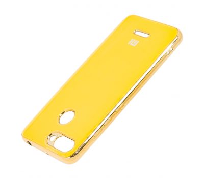 Чохол для Xiaomi Redmi 6 Silicone case (TPU) жовтий 1374730