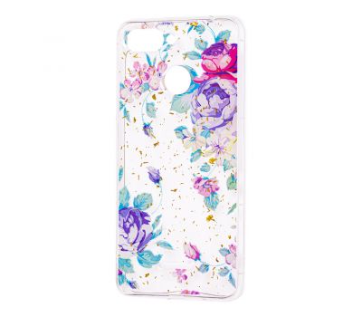 Чохол для Xiaomi Redmi 6 Flowers Confetti "квіти"