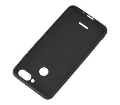 Чохол для Xiaomi Redmi 6 "ведмедик Lucky" чорний 1374179