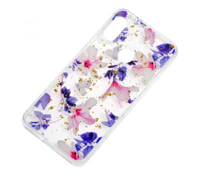 Чохол для Xiaomi Redmi 6 Pro / Mi A2 Lite Flowers Confetti "китайська фіолетова троян 1374509