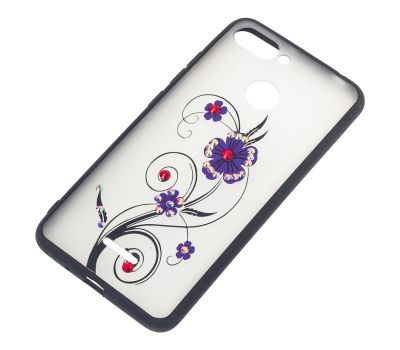 Чохол для Xiaomi Redmi 6 "квіти стрази 2" 1374190