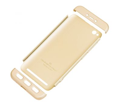Чохол GKK LikGus для Xiaomi Redmi 5a 360 золотистий 1374058