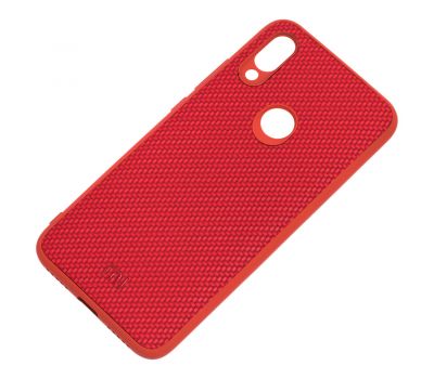 Чохол для Xiaomi Redmi 7 Carbon New червоний 1375347