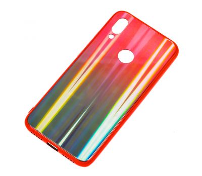 Чохол для Xiaomi Redmi 7 Aurora glass червоний 1375269