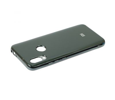 Чохол для Xiaomi Redmi 7 Silicone case (TPU) темно-зелений 1375934