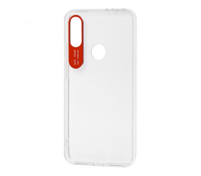 Чохол для Xiaomi Redmi 7 Epic clear прозорий/червоний 1375399
